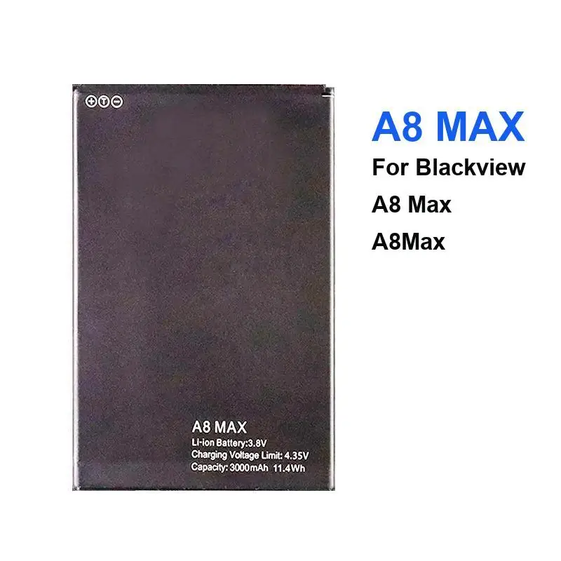 

Portable Premium Replacement 3000Mah For Blackview A8 Max Mobile Phone Battery
