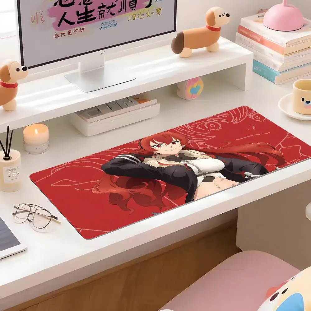 Anime M-Mushoku Tensei Mouse Pad Multiple Sizes Large Square Computer Office Game Table Mats Rubber Anti-slip Mousepads