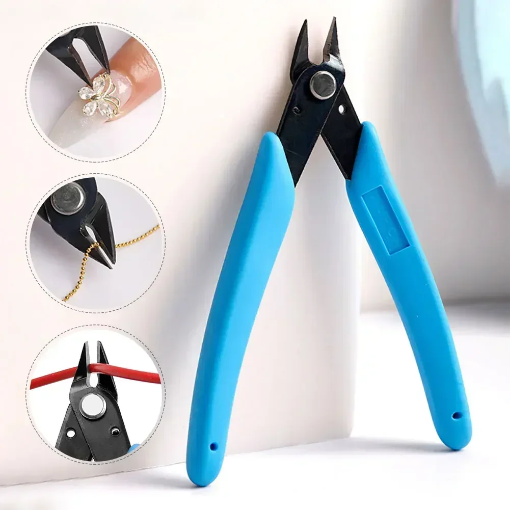 Rhinestones Nail Nail Gems Nail Nippers Cutter Tool Art Chain For Soft Unloading 170 Scissors Removal Manicure Pliers Wire