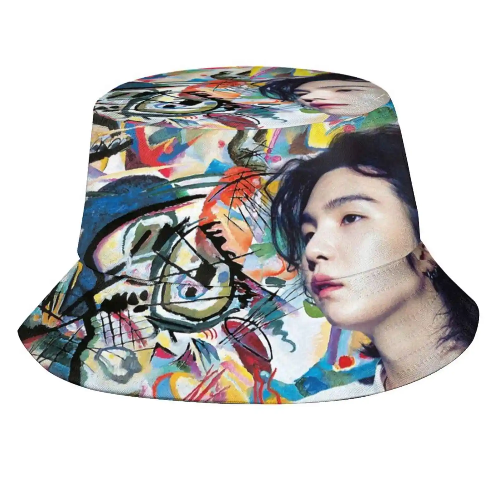 Yoongi The Composer Sun Cap Fisherman Hat Bucket Hats Yoongi Suga Kandinsky Composition