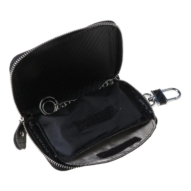 Auto Schlüssel Signal Blocker Fall Signal Schild Fall Schutz Tasche Für Auto Schlüssel Ring Keyless RFID Blocking Tasche Zubehör – Detail 8