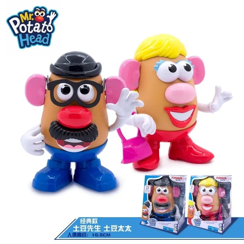 Mr. Potato Head Playskool Egg Head Toy Fun Assembled Gift Collection Hobby Mrs Potatoes The Joker Cartoon Peripheral Gifts Doll