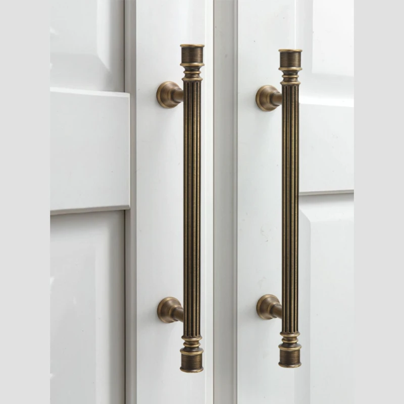 

Скандинавские винтажные латунные ручки для мебели, бронзовые ручки для гардероба и ящика, ручки для кухонного шкафа, ручки для обувных шкафов