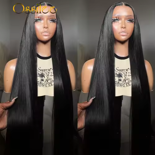 Pre Cut Lace Wig Human Hair Ready to Wear Transparent 13x4/13x6 Lace Front Human Hair Pre Plucked Pre Cut 5X5 Lace Closure Wig - Image 5