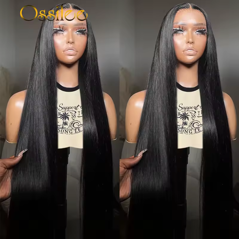 Pre Cut Lace Wig Human Hair Ready to Wear Transparent 13x4/13x6 Lace Front Human Hair Pre Plucked Pre Cut 5X5 Lace Closure Wig - Image 5