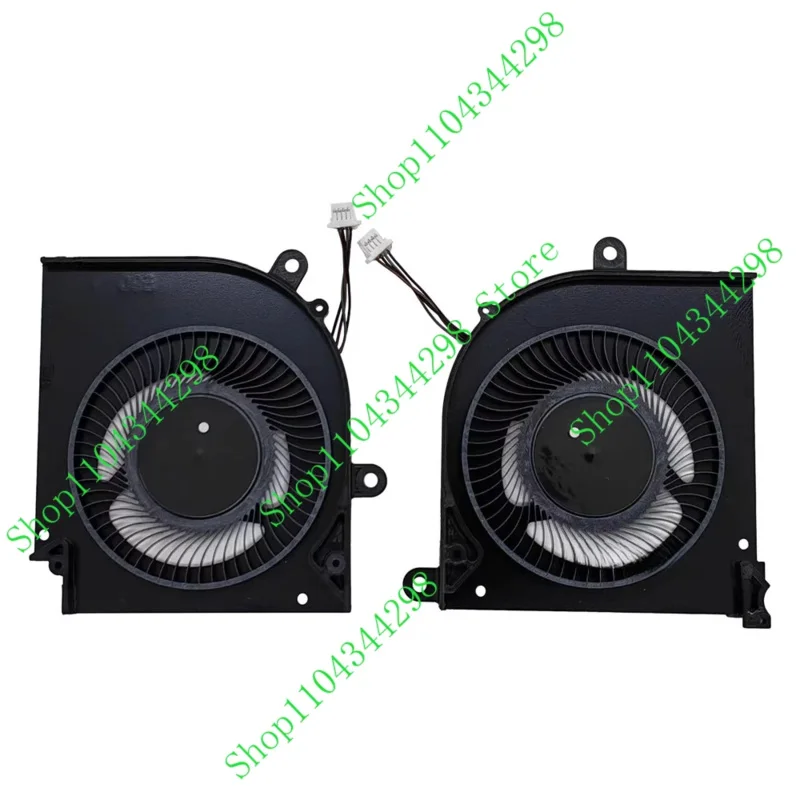 PJSE CPU GPU Fans for MSI Stealth 15M 2021 A11 A11SEK A11UEK A11SDK BS5405HS-U4W BS5405HS-U4X Notebook PC Fan Cooler Radiator