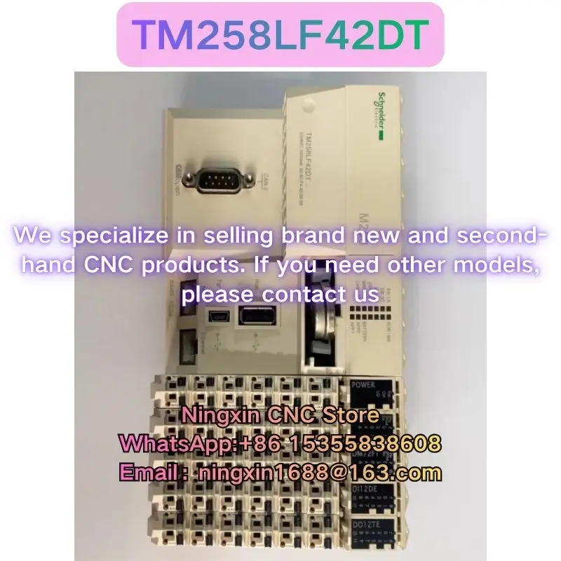 Used TM258LF42DT PLC Functional test OK Fast delivery