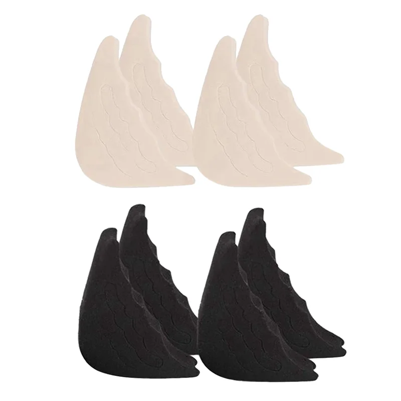 AS96-2X Sisipan Pengisi Jari Kaki Dapat Disesuaikan Pengisi Sepatu Dapat Digunakan Kembali untuk Sepatu Terlalu Besar Wanita Pria Uniseks Sepatu Flat Sepatu Kets