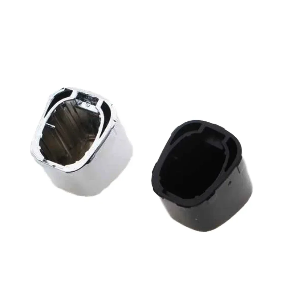 x1 Interior Chrome Black Handbrake Push Button Trim For VW Cross Polo 5 6R 6C GTI Cross Sedan Skoda Fabia 3 Rapid NH3 6R0711333B