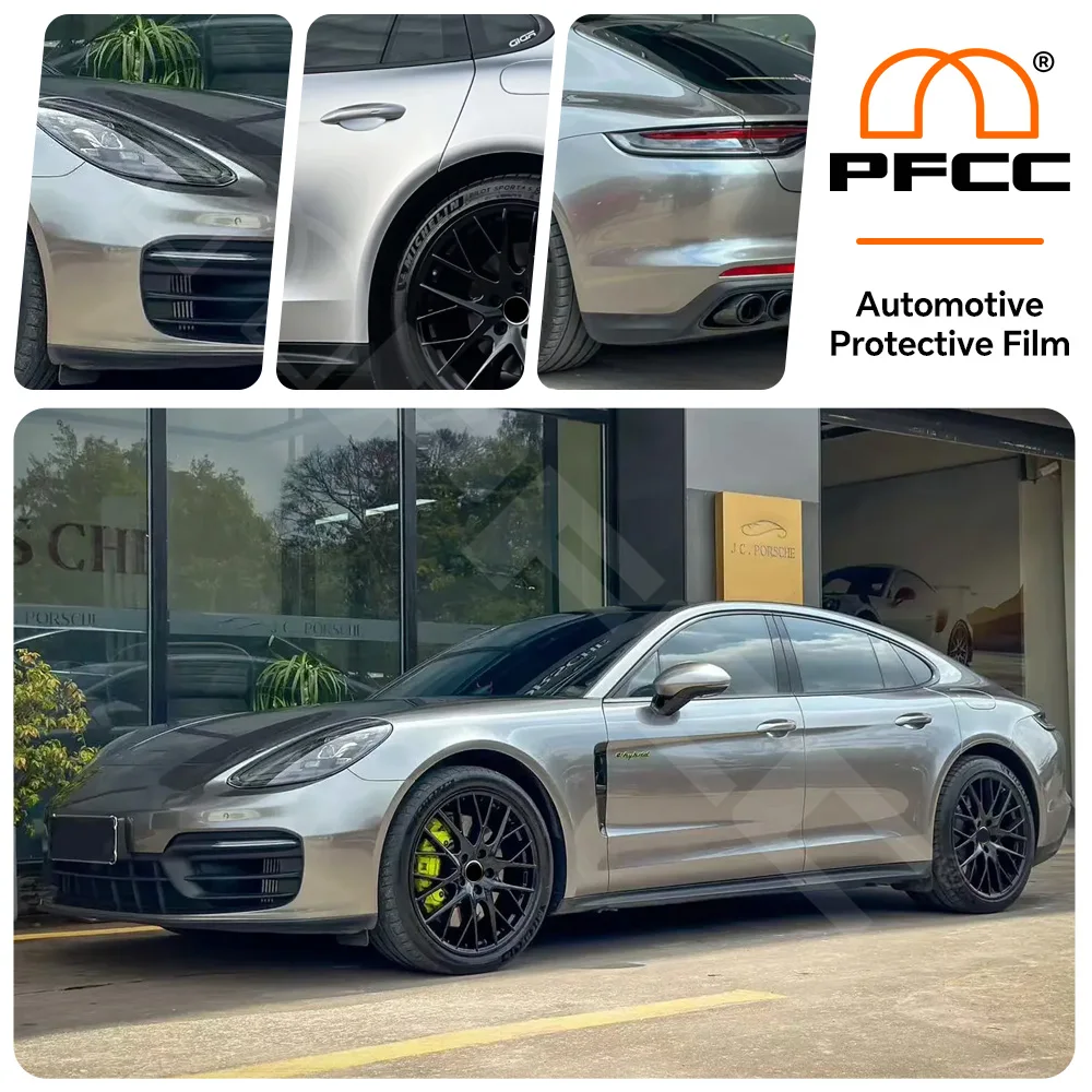 

Pre-cut Car Paint Protection Film for Porsche Panamera Base 2024-UP PPF Transparent Body Sticker Anti-scratch Clear Decal Kit