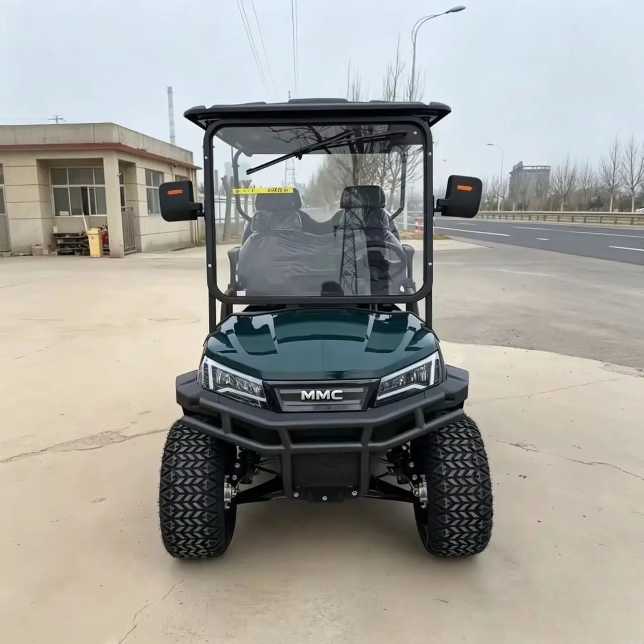 2026 with Off-Road Tires 4000W/7000W Motor 48/60/72V Aluminum Alloy Frame 2/8 Seat Options CE Certified Golf Buggy