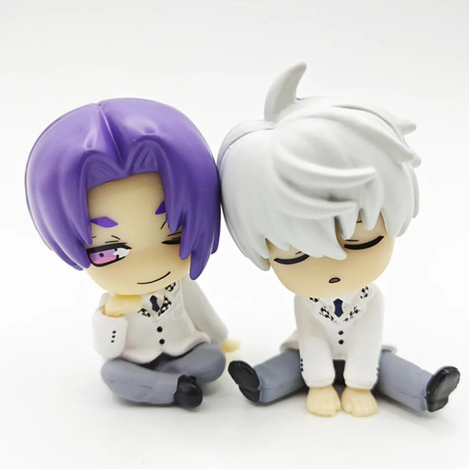 ガシャポンのアクションフィギュア、子供向け、夢のようなスタイルの玩具、伊佐木、よあち、ミカゲ、レオ、ナギ、セイシロウ、バチラ、メグ