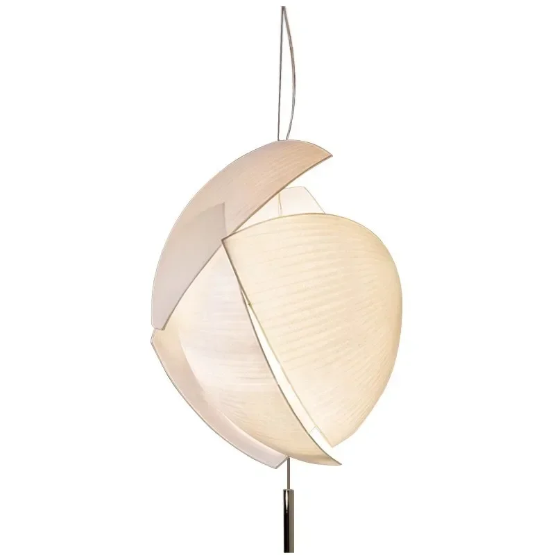 Restaurant chandelier simple fabric B & B tea room study light designer loft duplex living room light
