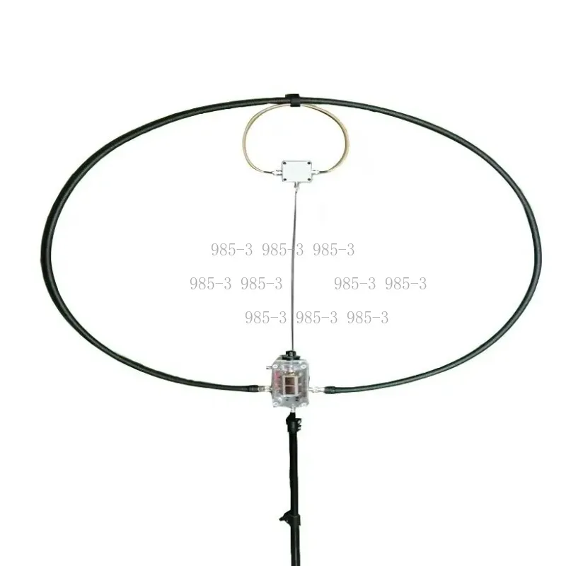 20W HF Shortwave Small Loop Antenna Adjustable Portable Radio Antenna