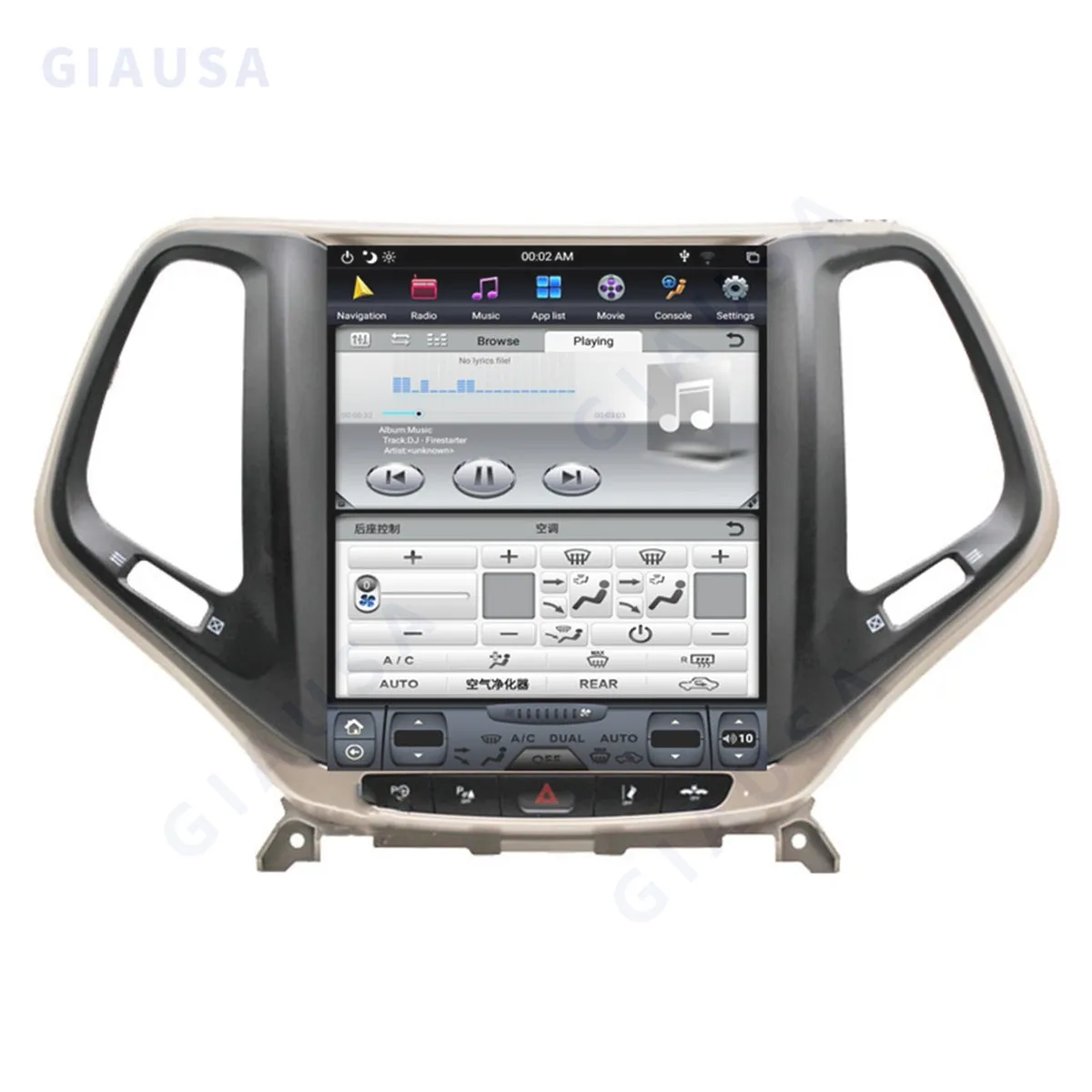 

Android 13 8G+128G For Jeep Grand Cherokee 2014 2015 2016 2017 2018 Car Radio Multimedia Player Auto DVD GPS Navigation Carplay