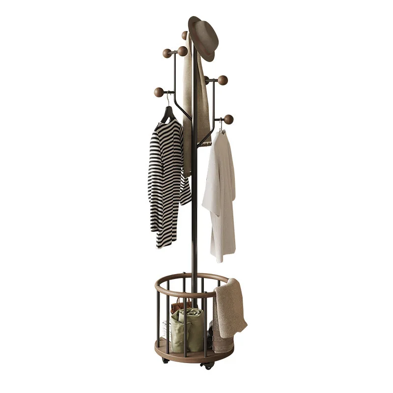 

Home clothes Metal corner coat rack Indoor simple hanger Floor-to-ceiling bedroom hanger Multifunctional unit
