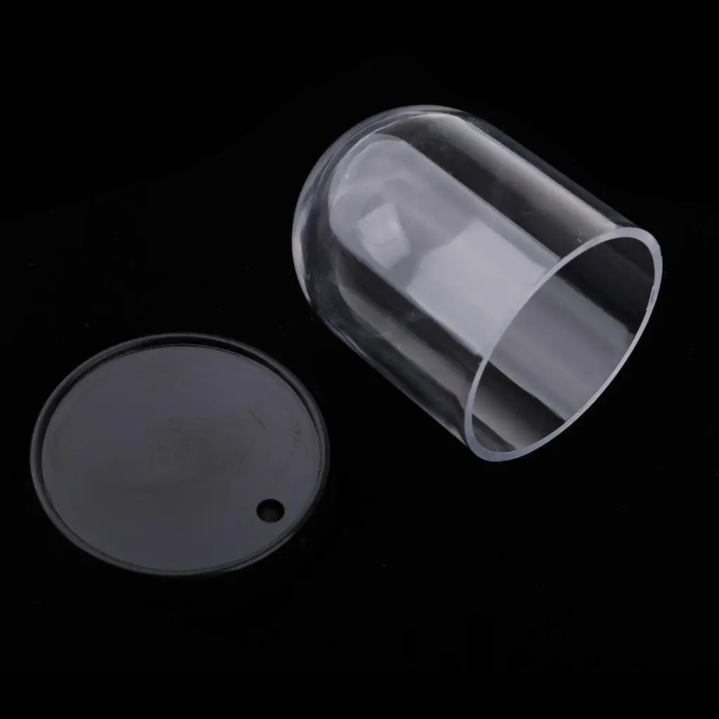 Toy Shipping Container Model Acrylic Clear Display Case Dustproof Box for Miniature Doll Action Figure Storage