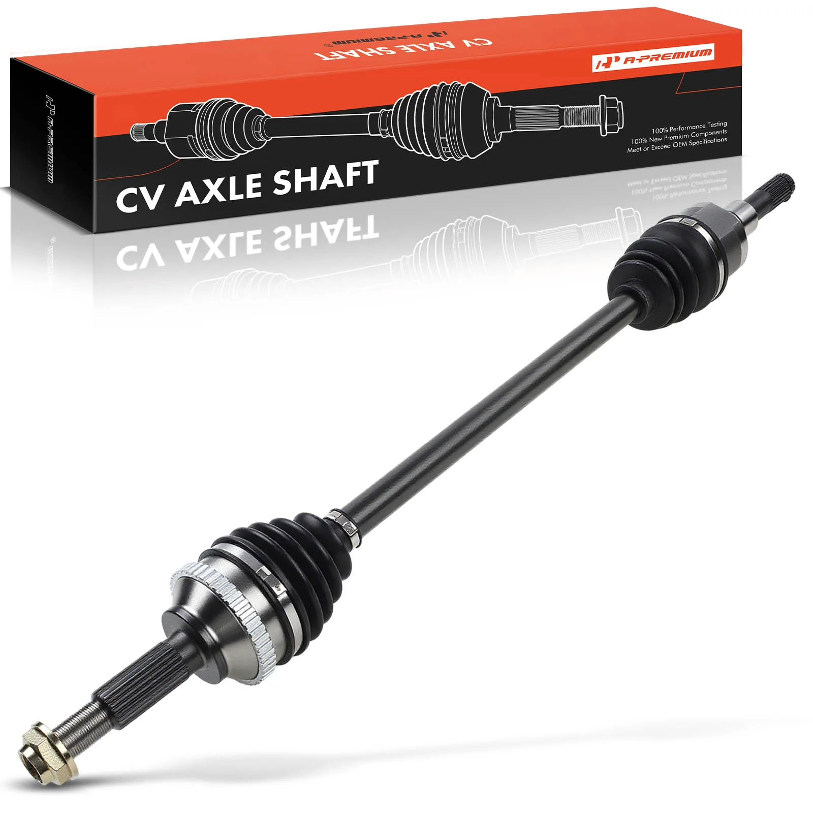 A-Premium Rear Passenger Side CV Axle Assembly for Ford Escape 2001-2007 Mazda Tribute 2001-2006 Mercury Mariner 2005-2007