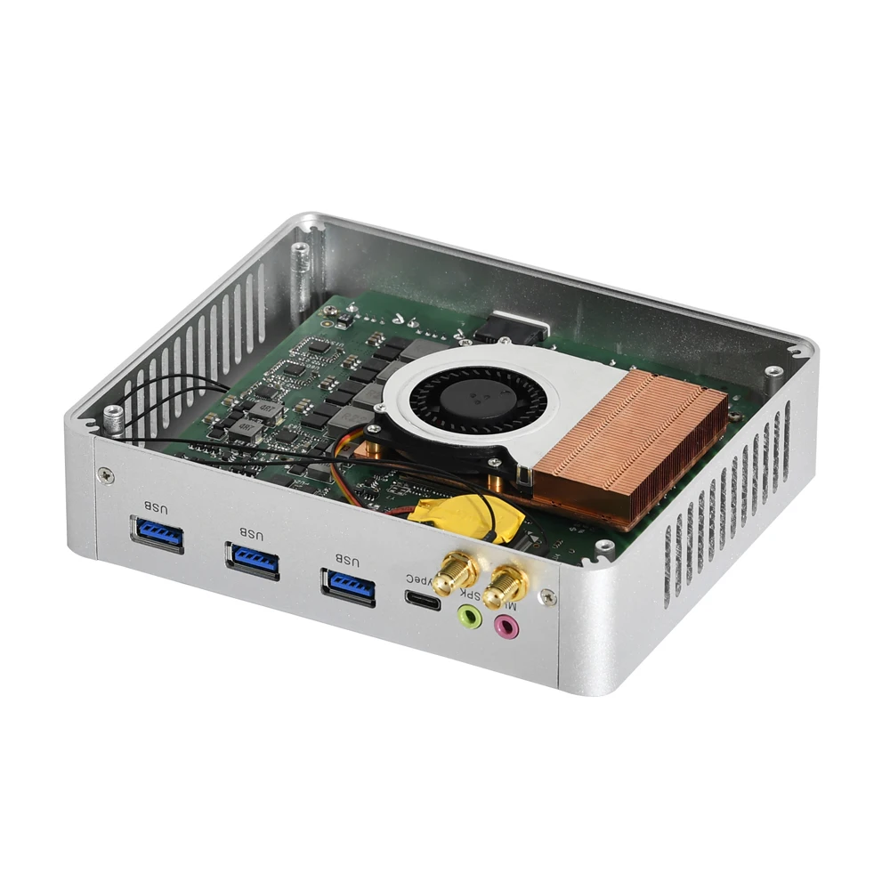 Mini PC de tamaño Palma con procesador IntelCore 7th Gen, i3-7100U microordenador, Windows 11, DualCore, 4 hilos, 2,4G + 5G + Bluetooth Nuc, envío gratuito