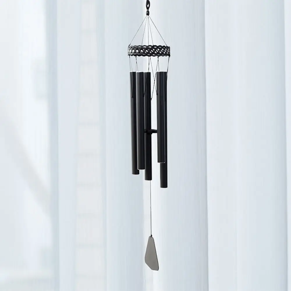 

Garden Decor Japanese Style Wind Chimes Metal Retro Aluminum Tube Wind Bell Handcrafted Antique Blessing Bell Temple