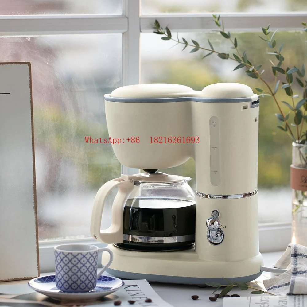 Coffee Machine American Drip Filter Office Household Small Automatic Thermal Insulation Outdoor Coffee Machine