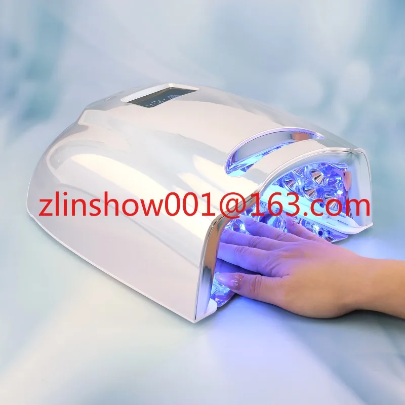 2025 أحدث 128 واط LED مسمار مصباح قابلة للشحن المهنية الرقمية الفن مجفف تصفيح الفضة 365nm شعار عالي للتخصيص #1