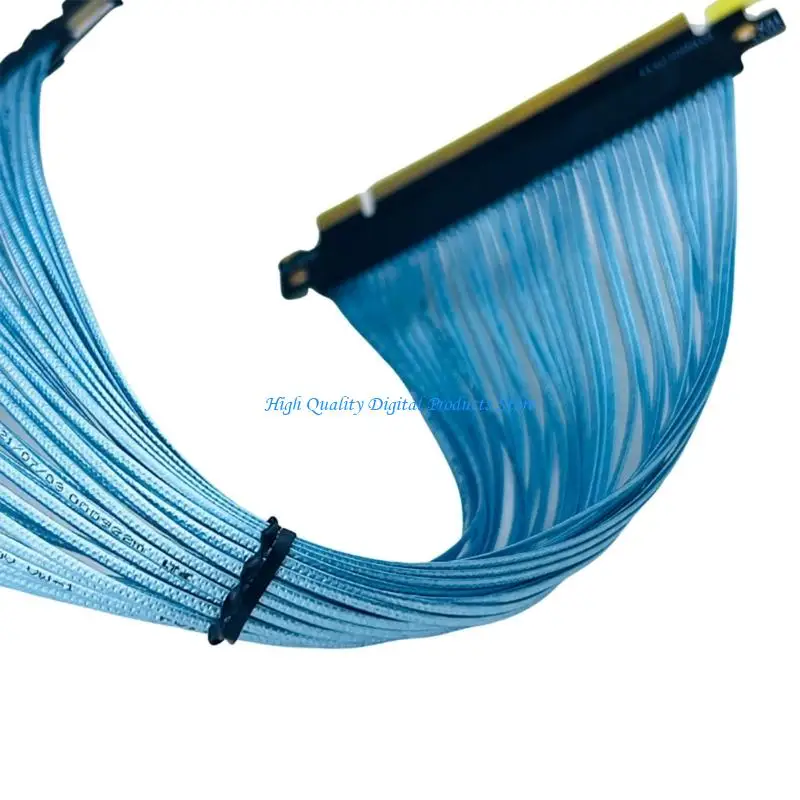 U2JE Premium Silver Plate PCIe4.0 X16 Risers -kabel 15 Zeer stroomafgifte voor AI Server 3090 Bouwt 108 mm gatafstand