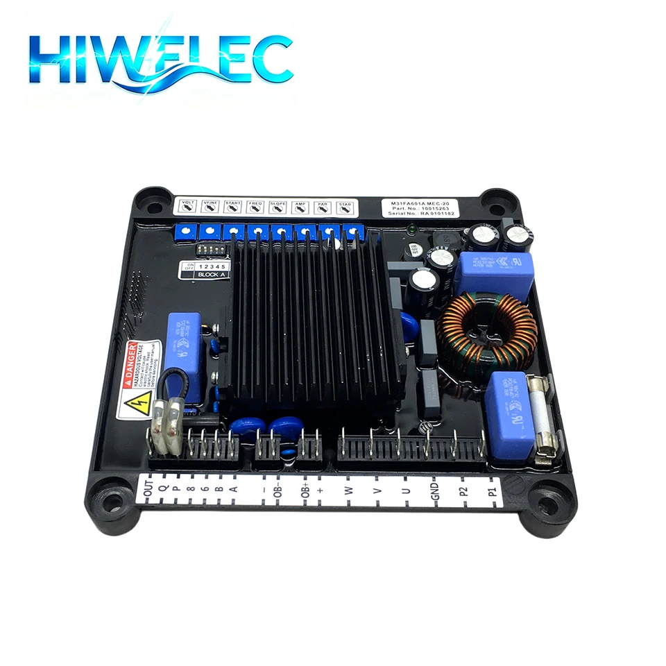 M31FA600A AVR Automatic Voltage Regulator Power Genset Stabilizers for Marelli Brushless Generator