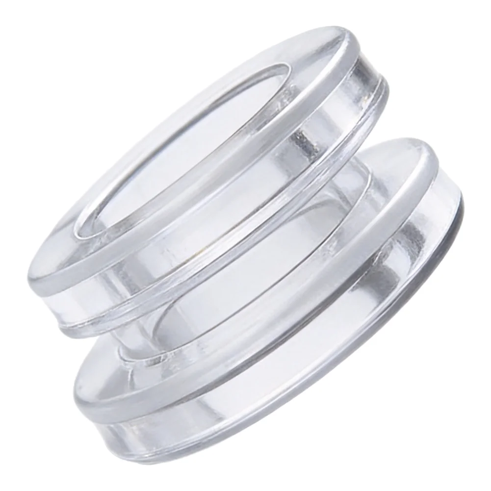 Umbrella Eyelet Guard Ring for Patio Table 1.65 in ID 2.4 in OD Protects Glass Stone Metal Rattan Table Surfaces