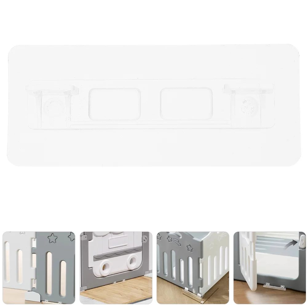 

6 шт. монтажный комплект для детских ворот, безопасные кронштейны, настенная безопасная установка, простая установка, материал PE, универсальное использование в помещении и на открытом воздухе