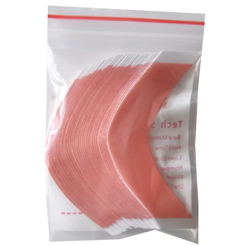 

72Pcs/Lot Duo-Tac Super Strong Hair Wig Tape Double Adhesive Extension Strips Waterproof For Toupee Lace Wigs Film C