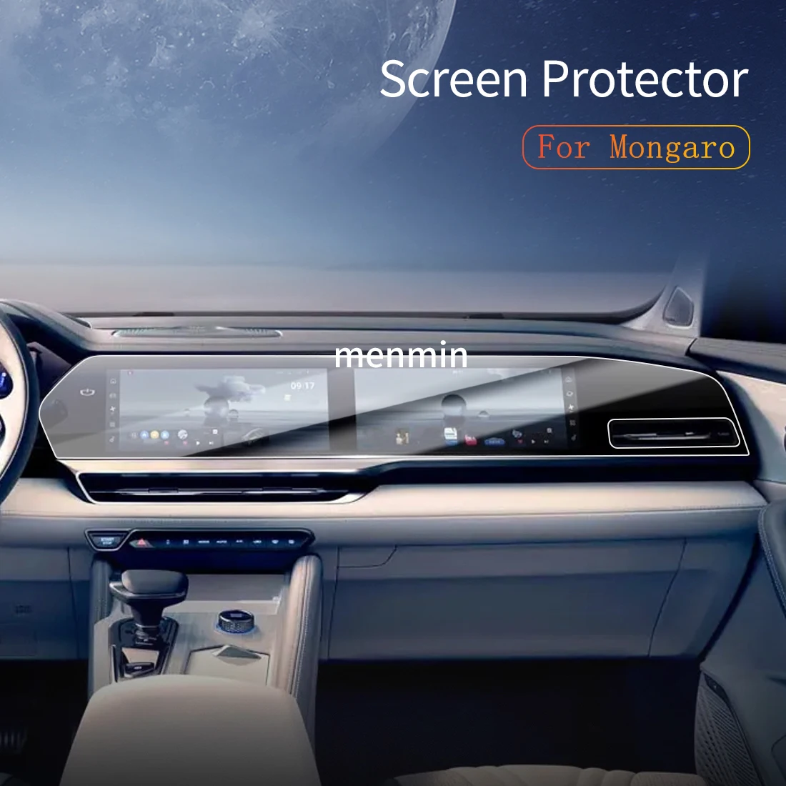 

Car Stickers Dash Carplay Mirror Screen Protector Display Tempered Glass Protective Vehicle For 24 Geely Auto Mongaro