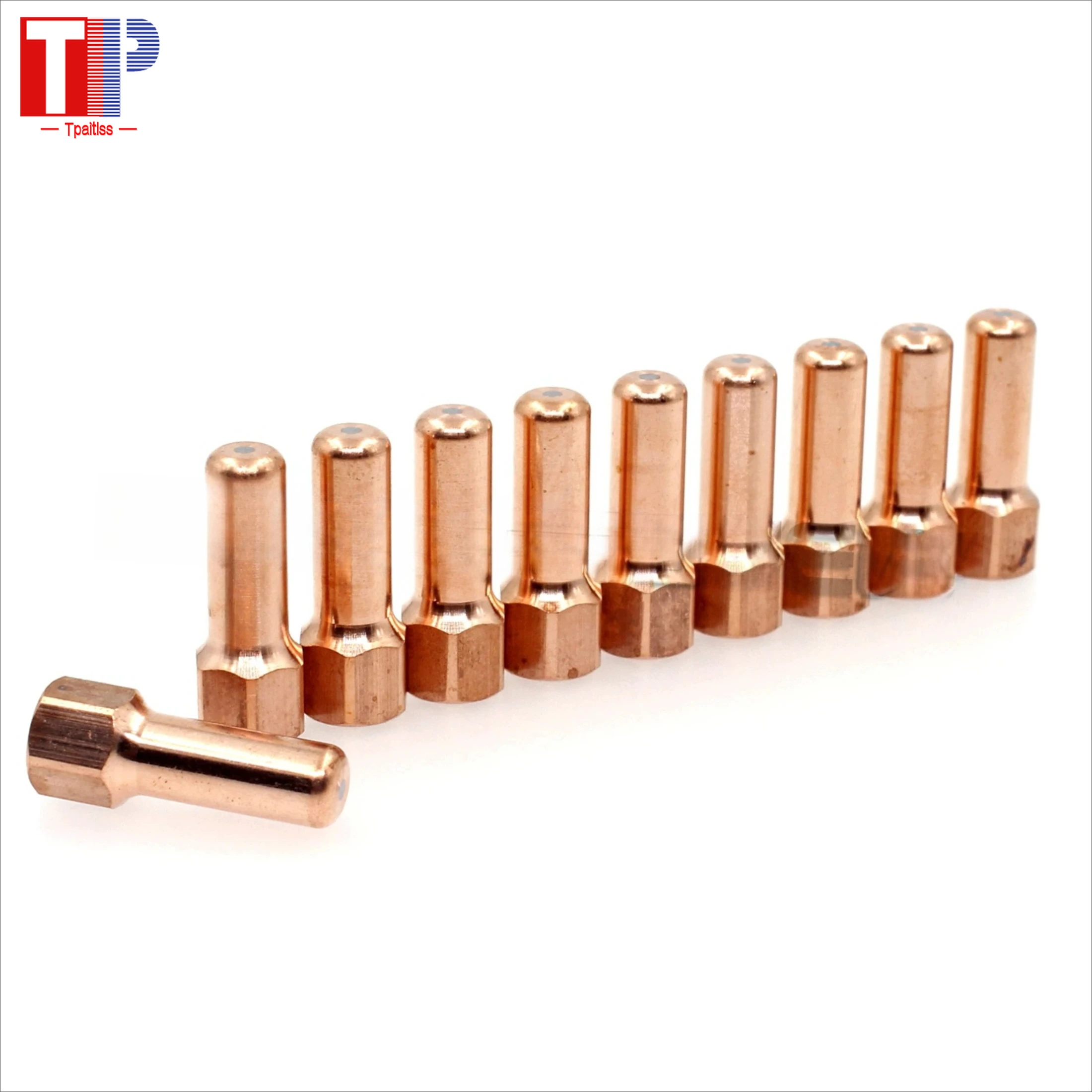 

Новый электрод PT100 IPT100 PT-100 IPT-100 PTM-100 52556, расходные материалы для плазменной резки, электрод PKG/10