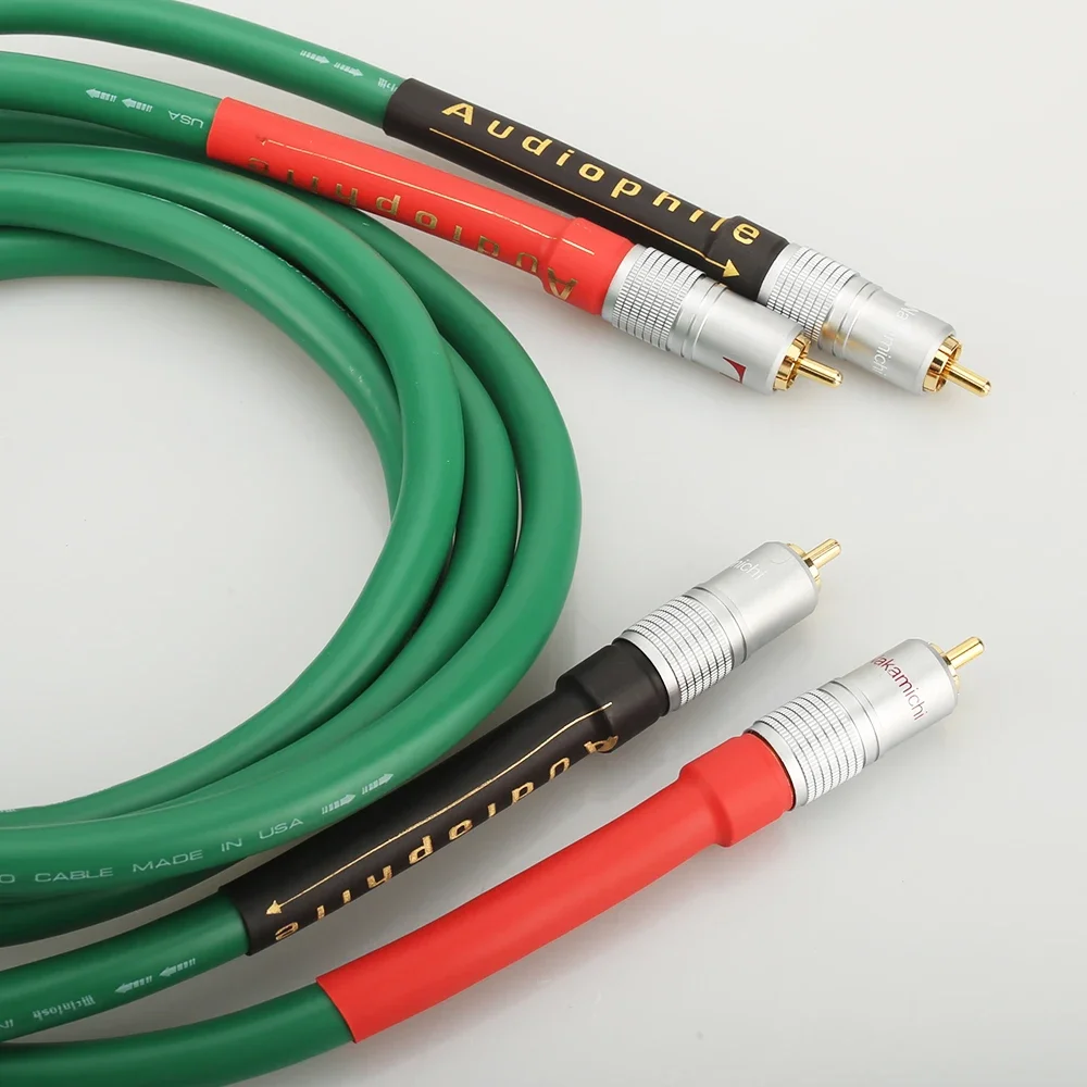 Cavo audio HiFi HiFi in rame puro 2328 audio HiFi di alta qualità Cavo di interconnessione RCA