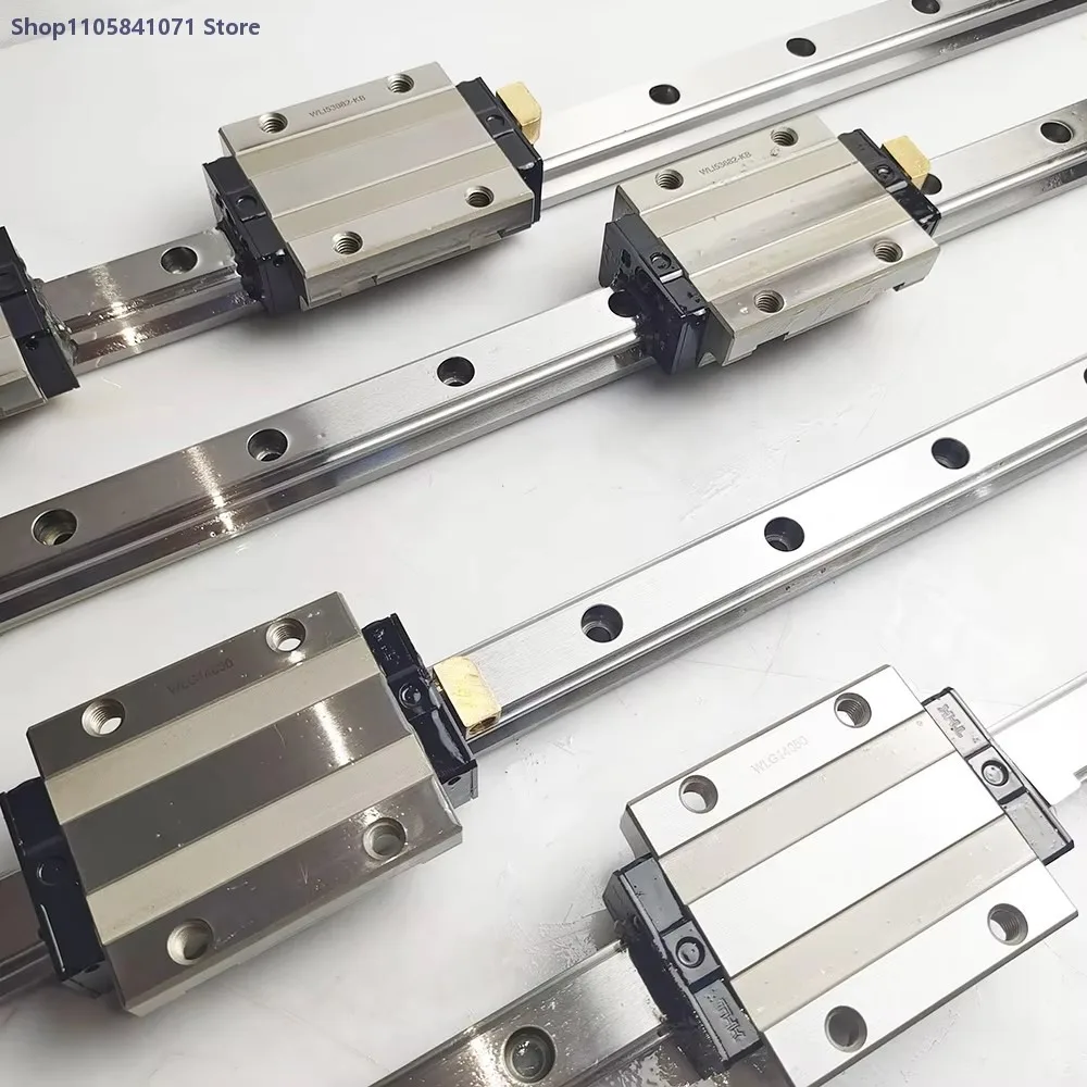 HSR25B2SSC0E-1000LH-II Linear Guide Rail Bearing Steel Slide Block CNC Robot Drilling Machine High Precision