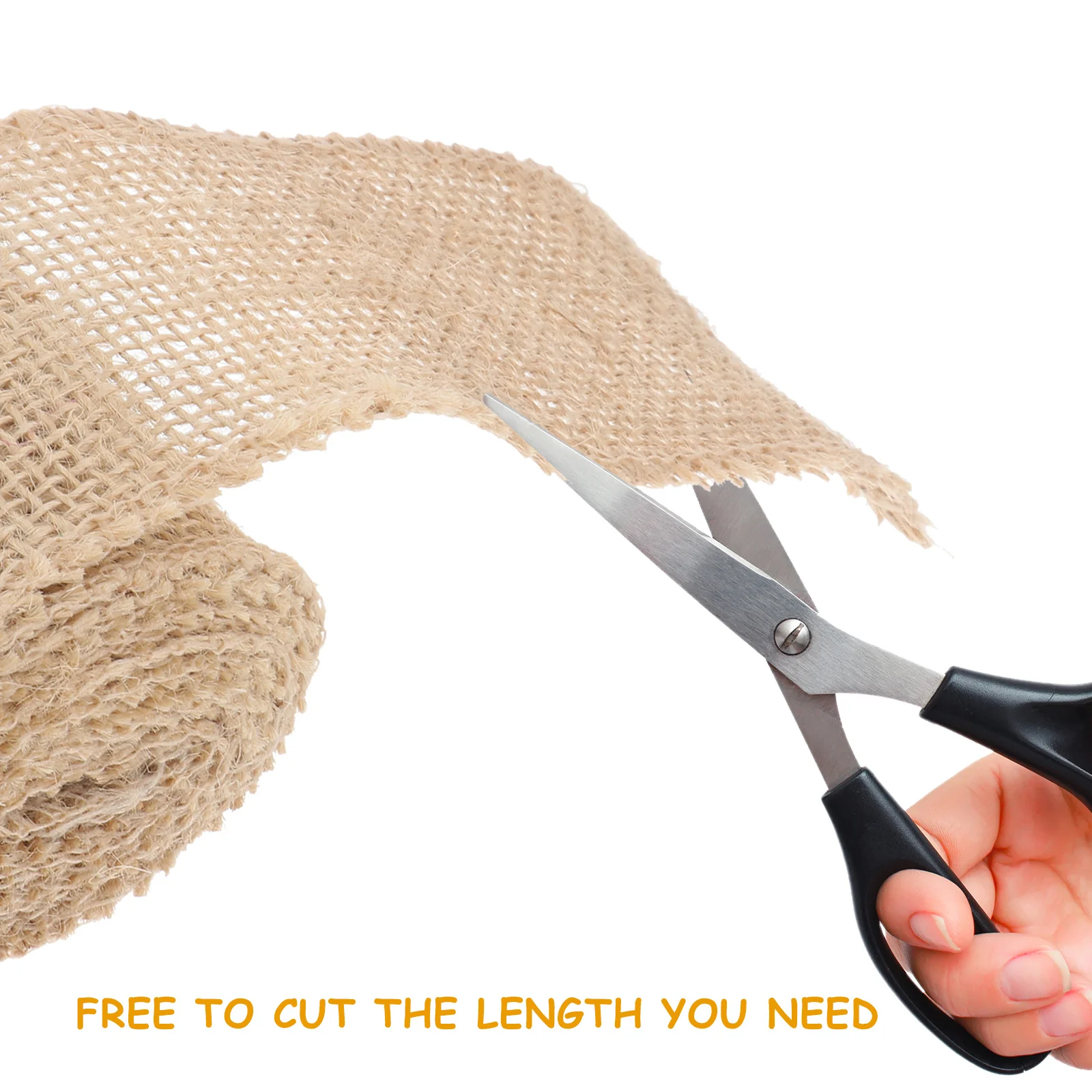 

Jute Burlap Ribbon 2M Roll Natural Color Green Eco Conscious for Christmas Decoration Craft Wedding DIY Projects