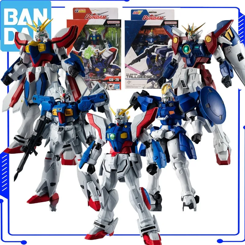 

Genuine Bandai Gundam Universe GU Shining Gundam Tallgeese EZ8 Mobile Fighter Action Figure Toys for Boys Girls Gift Model