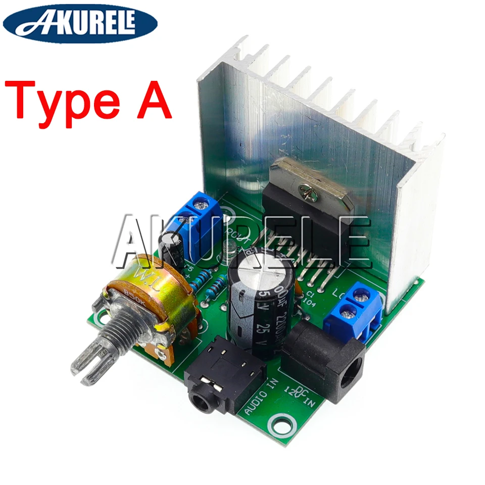 TDA7297 Digital Amplifier Board Dual-Channel 2 Way No noise DC12V 3A Dual 15W Type A / B Version Audio Amplifier Module 4-8 ohm