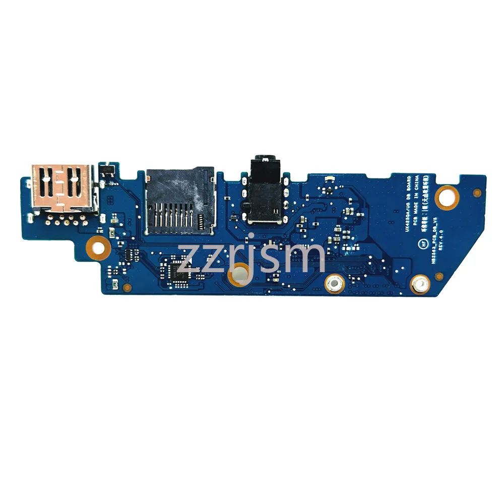 

Original For ASUS Q408ug Laptop Usb Sd Kaart Lezer Audio Io Board Ux425qa Ux425ug NB2563_PCB_DB_V5 NB2563 100% Tested Fast Ship