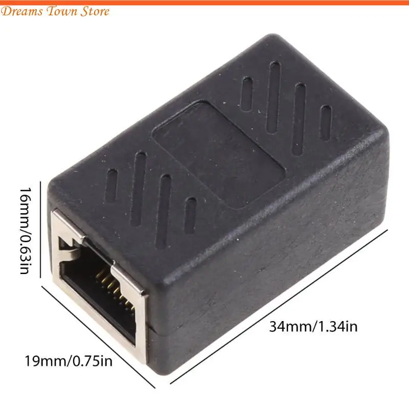 HX6A Kobieta do żeńskiego sieci łącznika sieci LAN Coupler RJ45 Extender dla H dla H.