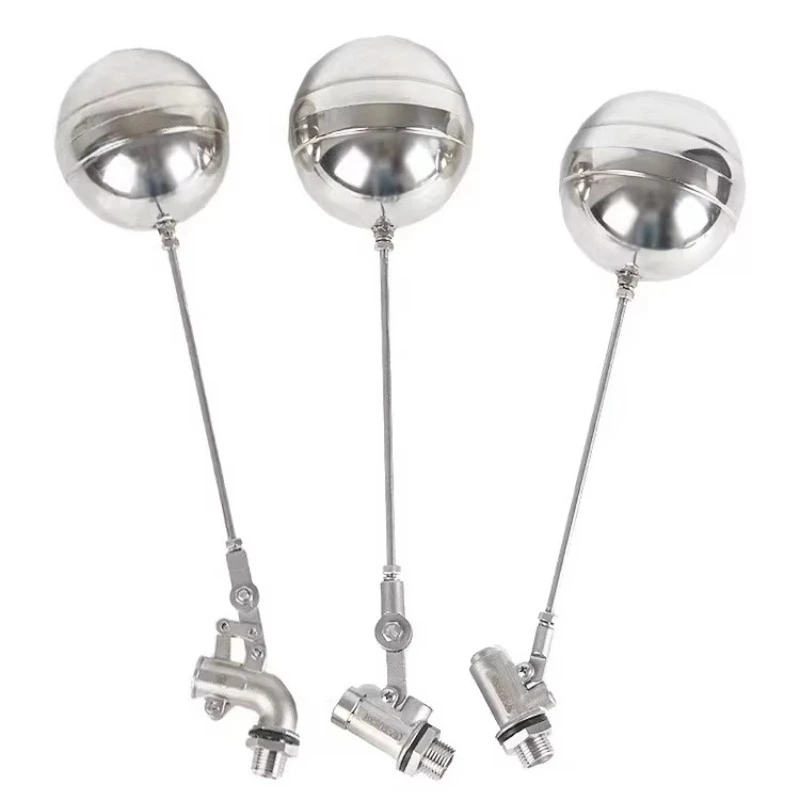 Stainless steel water tank water level control float valve