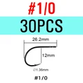 30PCS Size 1-0
