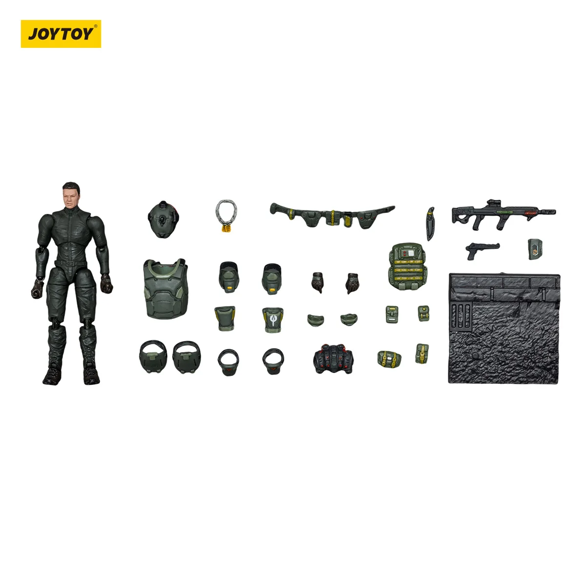 [IN STOCK]JOYTOY Warhammer 40K 1/25 Action Figure Steel Ride Corps Assaulter Anime Military TOY
