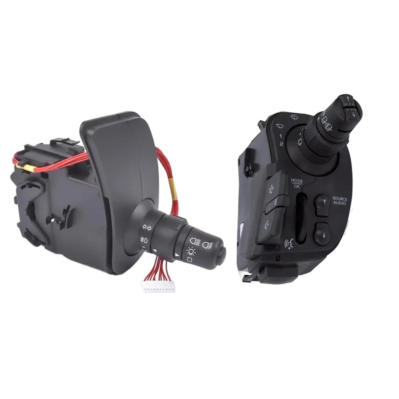 

Hot Selling-Car Light Indicator Stalk Switch Turn Signal Kit 7701057088 For Renault Clio III Kangoo Express Be Bop 7701057090,Ca