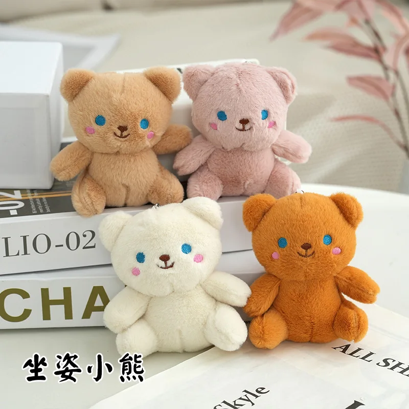 

11 см 60 шт., оптовая продажа, подвеска в виде маленького кролика, плюшевая кукла, новая игрушка Тедди, рюкзак, брелок, подвеска, сумка, аксессуары