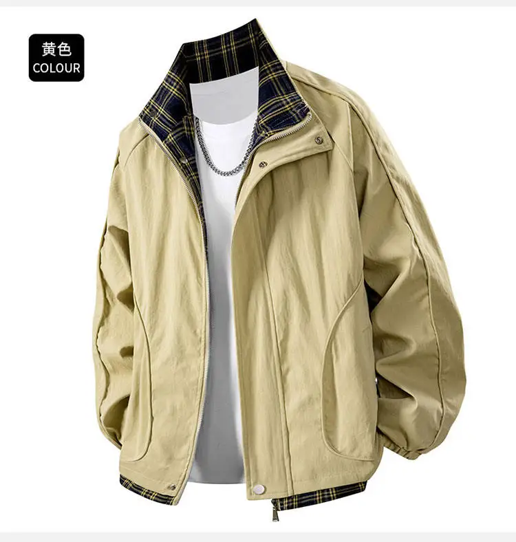 

NEW Trendy Casaul Jacket Men's Baseball Collar Streetwear Coats Hoodies