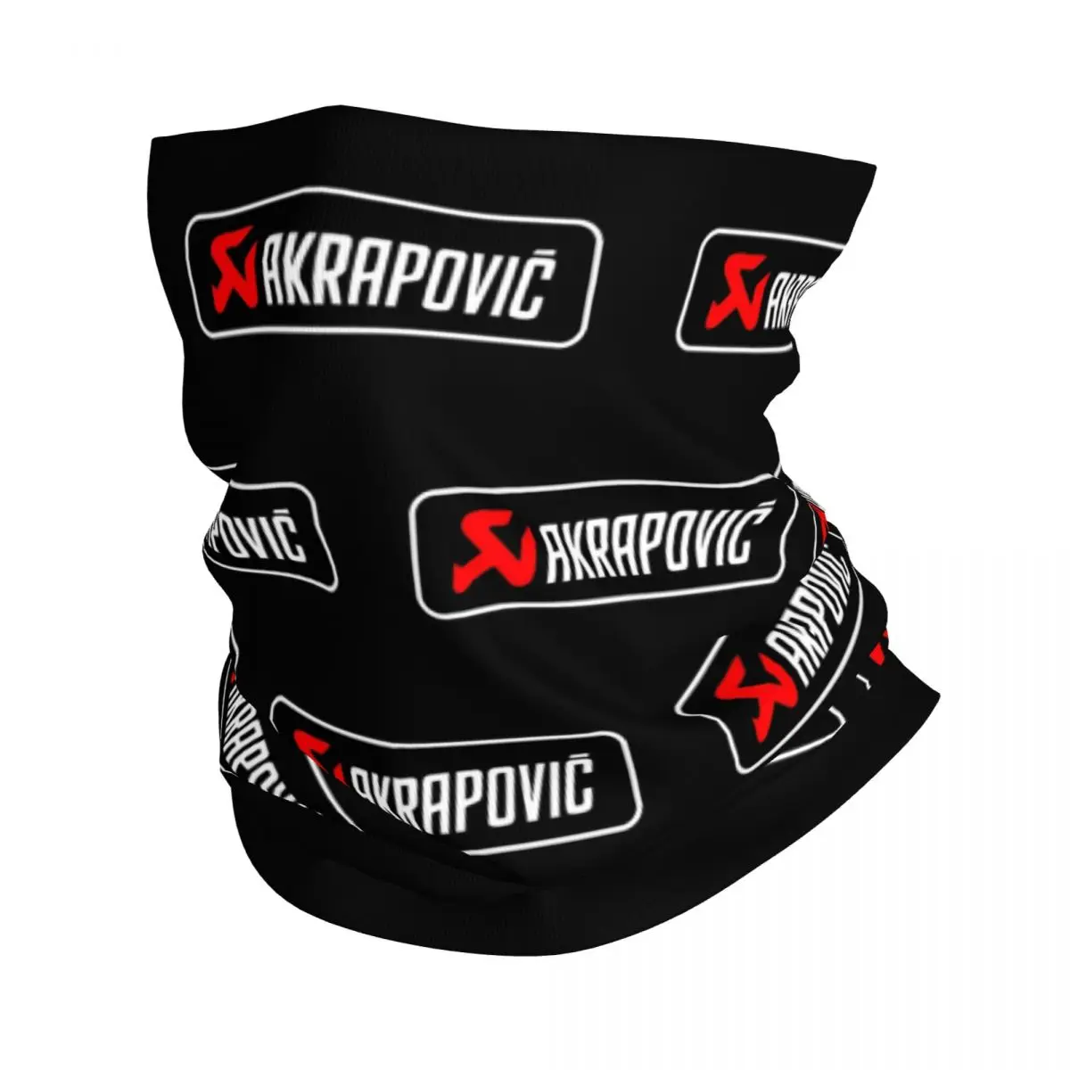 Akrapovics Exhaust System Bandana Neck Gaiter AKS Racing Mask Scarf Multifunctional Cycling Scarf Outdoor Adult Windproof