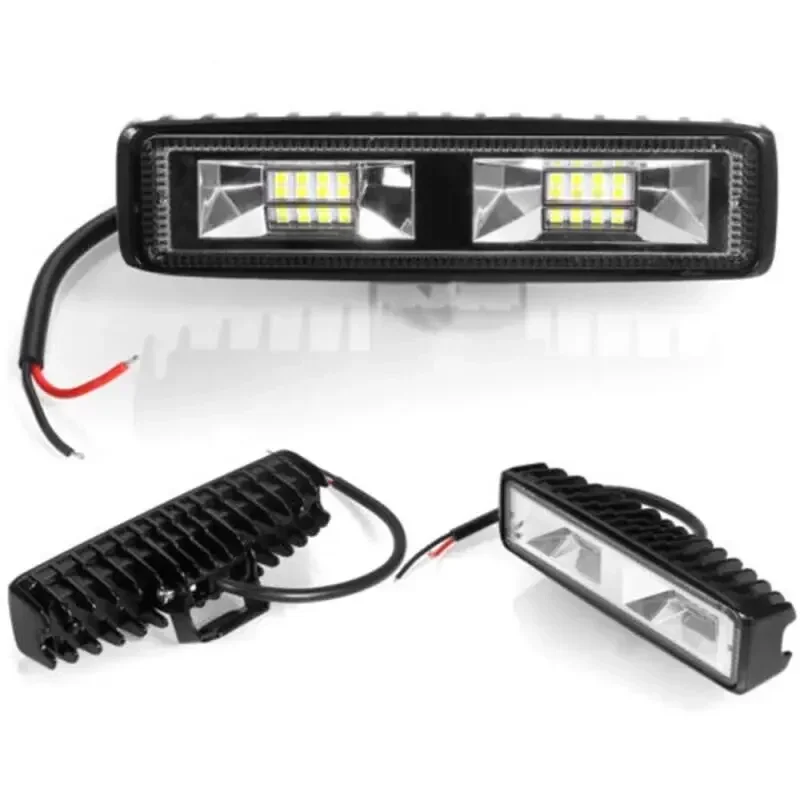 2Pcs 12V 24V Working Light 36W LED Work Light Spotlight LED Headlights for Auto Motorcycle Truck Boat Tractor Trailer Offroad