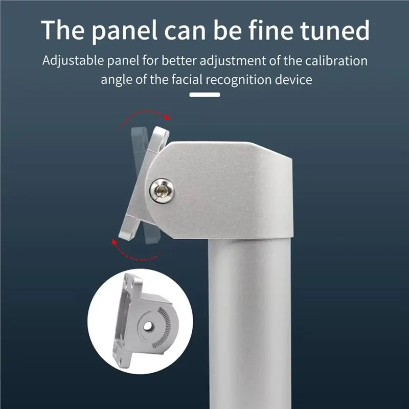 3CGRO-Aluminum Holder Taper Type Stand Bracket For Face Recognition Access Control Waterproof Barrier Gate Control