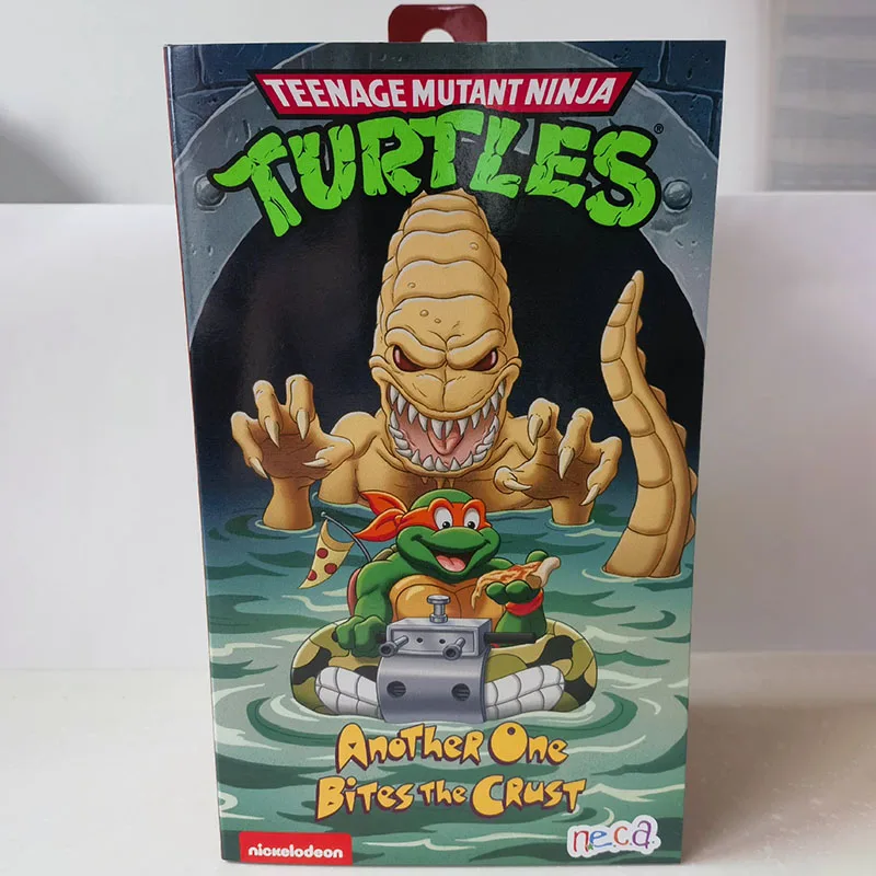 

TMNT Pizza Monster Figure Teenage Mutant Ninja Turtle Action Figuras NECA 54218 Figurine Anime 7-Inch Model Doll Original Gift